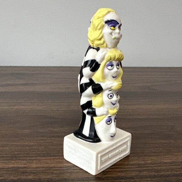 Vintage Beetlejuice Burger King Kids Club Double Sided Toy Ghost Post 1989 READ - Picture 3 of 15